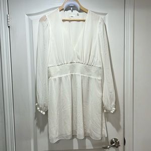 Wilfred White Cream Dress Size XL